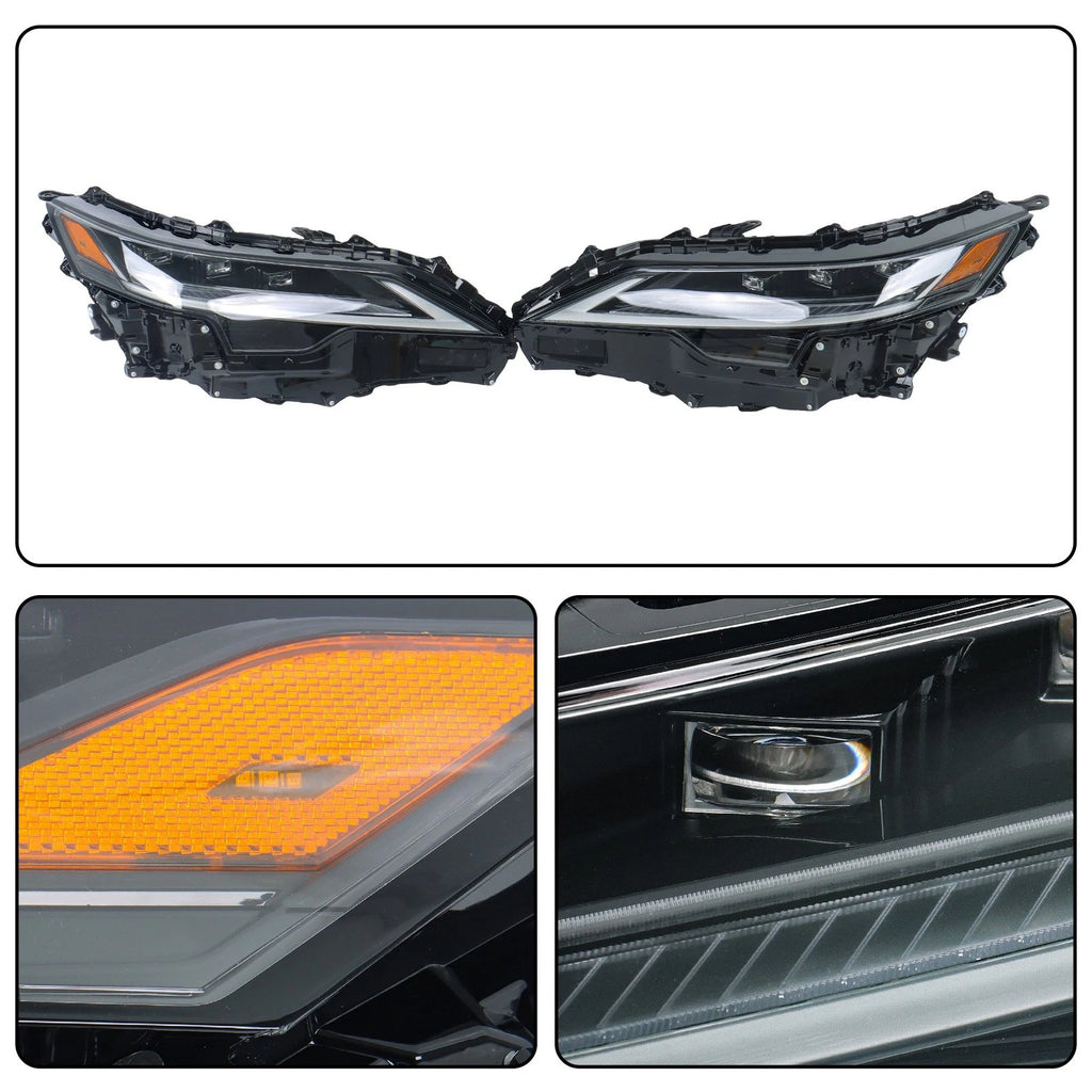 Set of 2 LED Headlights for Lexus RX350 RX350h RX450h RX500 (2023–2025)