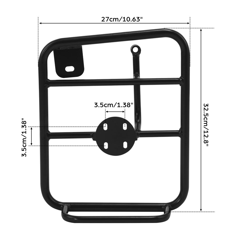 Side Carrier Luggage Rack for Triumph Scrambler 400X / Speed 400 (2024)