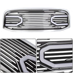 Front Hood Grille + Shell + Light for Dodge RAM 1500 2500 3500 (2006–2009)
