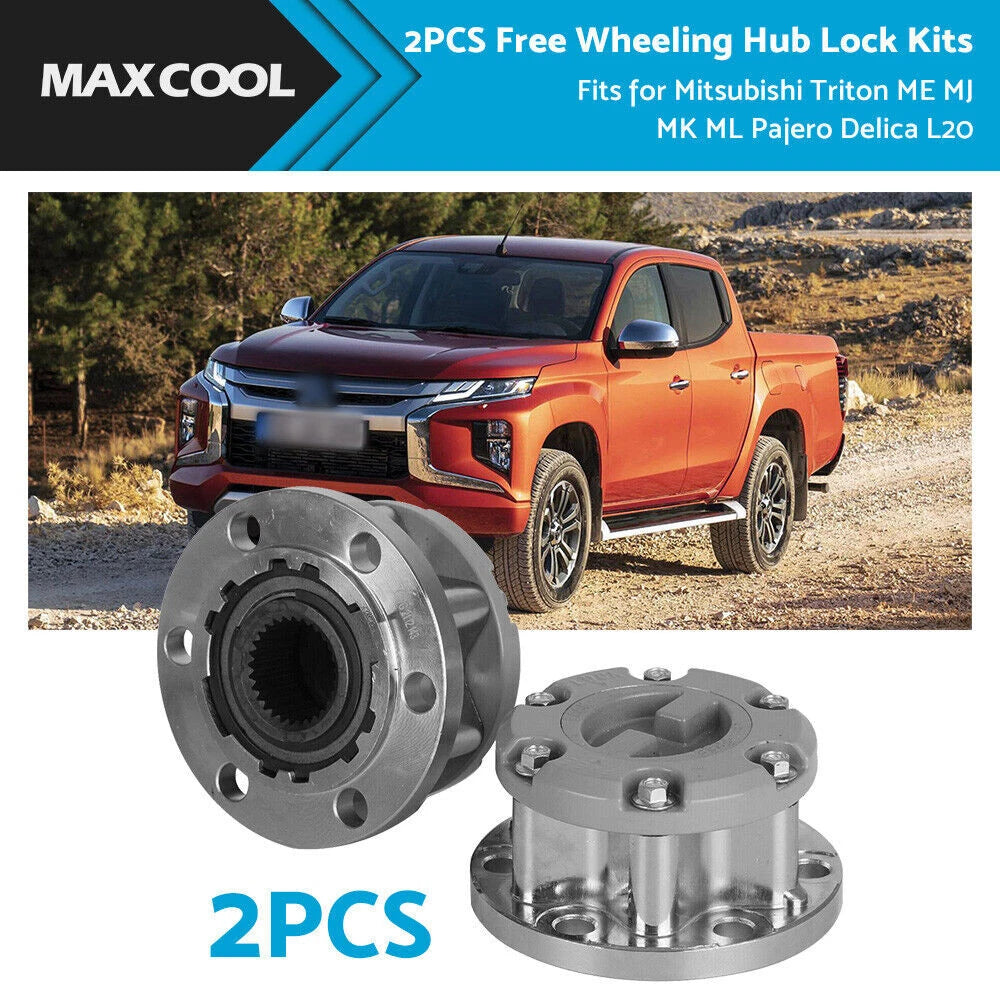 Free Lock Wheeling Hubs for Mitsubishi Triton Pajero Delica L200 (1985–2004)