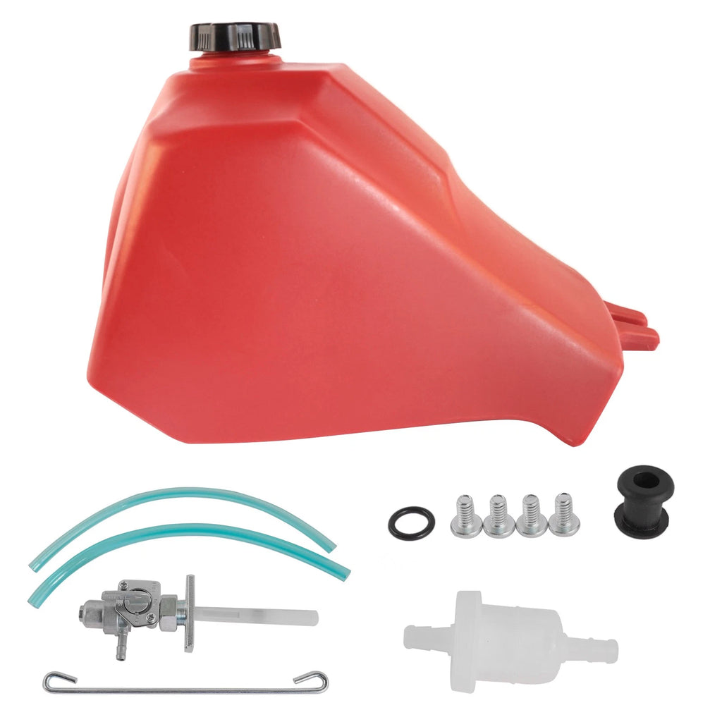 Fuel Tank with Cap & Petcock for Honda ATC185 ATC200 (1980–1984)
