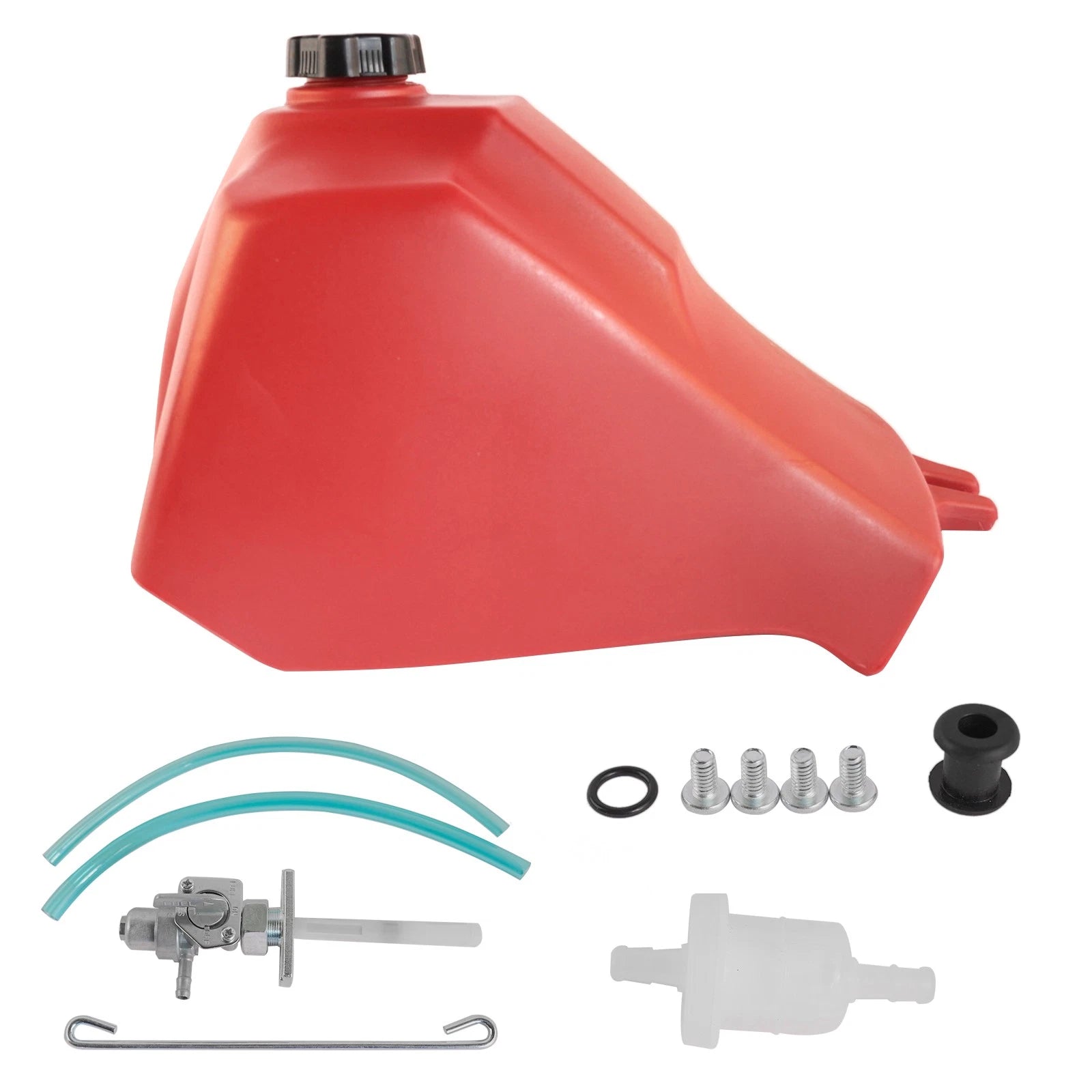Fuel Tank with Cap & Petcock for Honda ATC185 ATC200 (1980–1984)