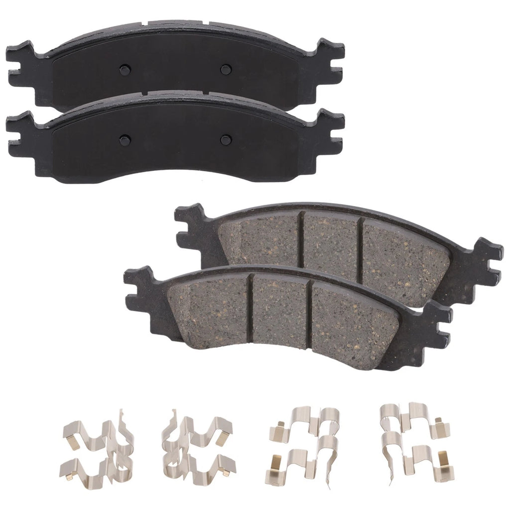Set of 4 Front Brake Pads for Ford Explorer, Mercury Mountaineer (2006–2010)