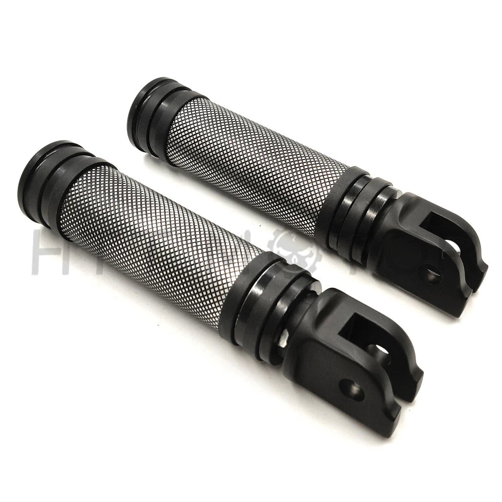 Diamond Black Footpegs Footrest for Harley Breakout FXBR / 114 FXBRS (2018–2019)