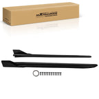 2X Side Skirt Kit for BMW X5 (2014–2018) Gloss Black L & R