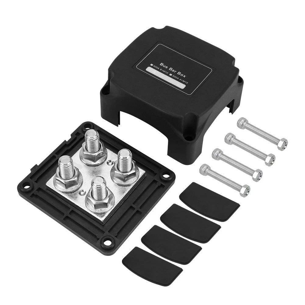 400A Bus Bar Terminal with M10 Studs for Auto RV Marine Truck