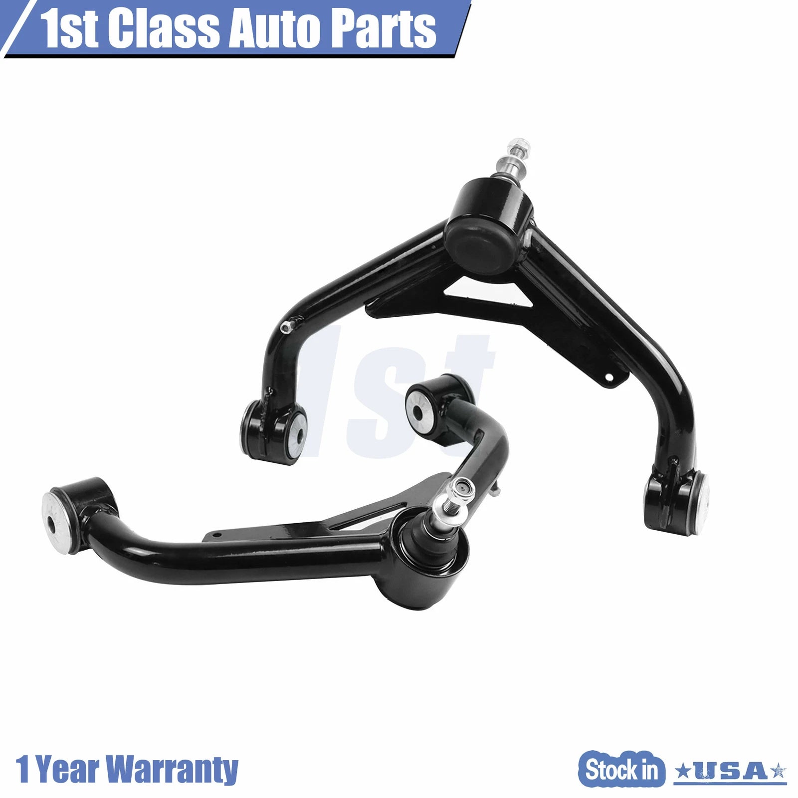 Set of 2 Front Upper Control Arms for 2000-2010 GM Silverado 2500HD 3500HD