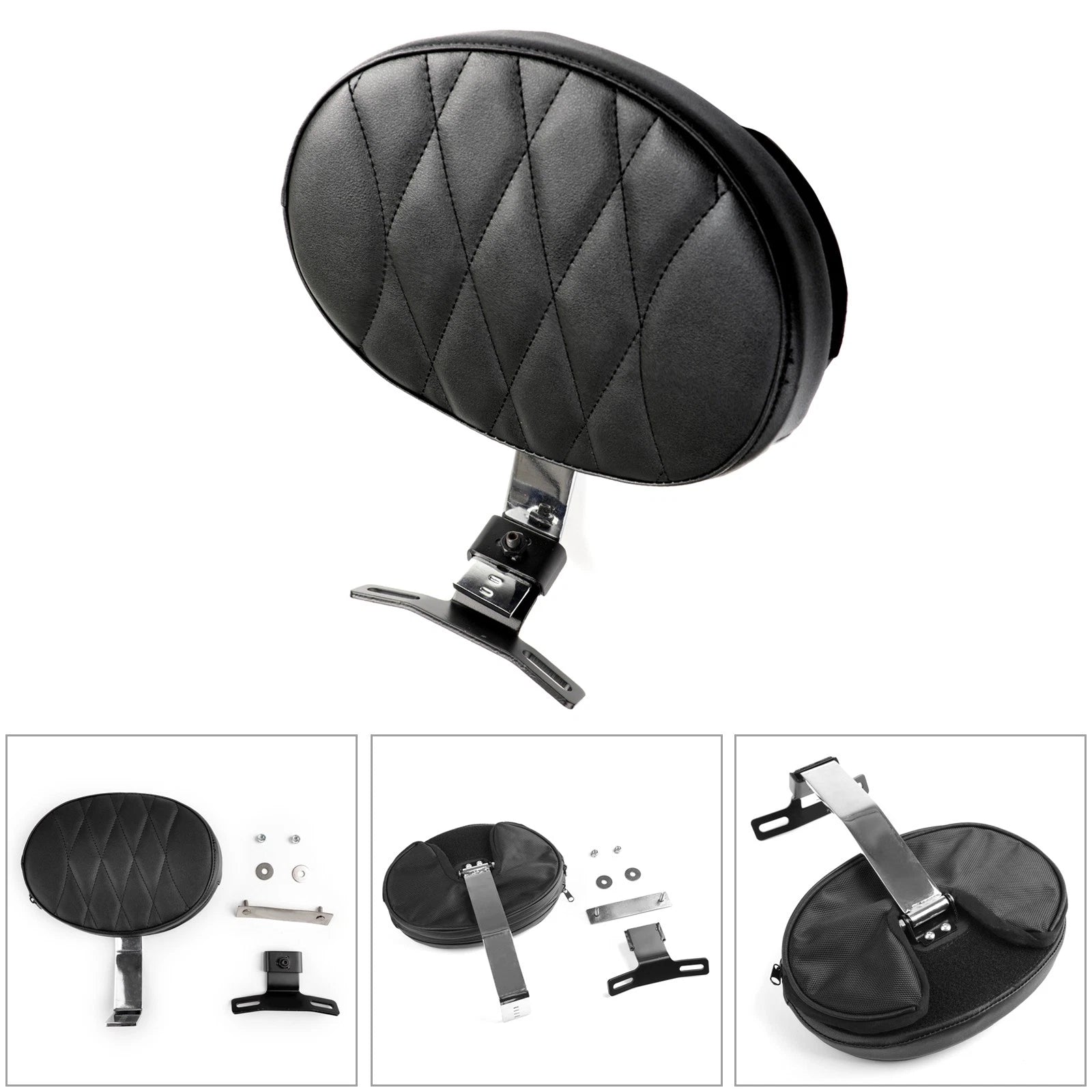 Driver Seat Backrest for Harley Fatboy Heritage Softail (2007–2017)