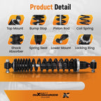 2X Front Shock Strut Absorber Kit for Yamaha Raptor 660 (2001–2005) YFM660R