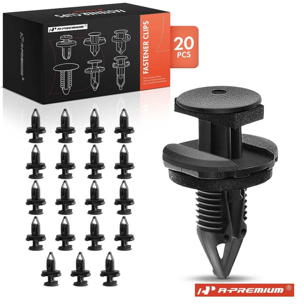 20x Bumper Pillar Push-Type Retainer Clips for Jeep Renegade (2015–2023)