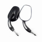 Chrome Big Side Mirrors for Harley Low Rider SuperLow Iron 883 1200 (2014–2023)