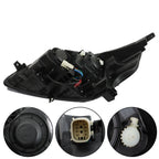 Halogen Headlight Chrome Lamp RH for Chevy Malibu LS (2013–2016)