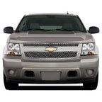 Chrome Mesh Grille Overlay 2 Piece for 2007–2013 Chevy Suburban LS LT