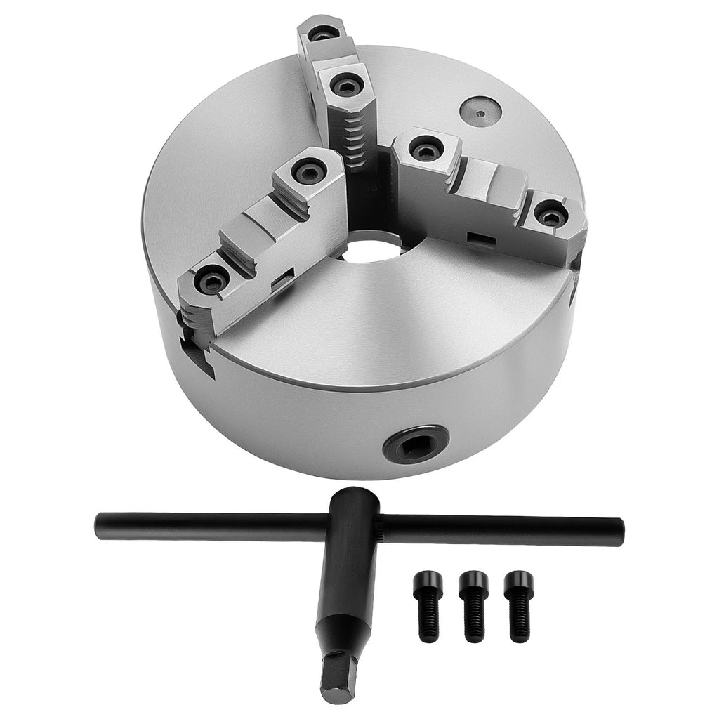 3 Jaw Self-Centering Lathe Chuck for CNC Drilling Milling Machine (200mm)