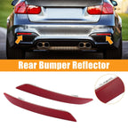 2X Rear Bumper Reflectors for BMW 550i (2011–2017) 63147203237 63147203238