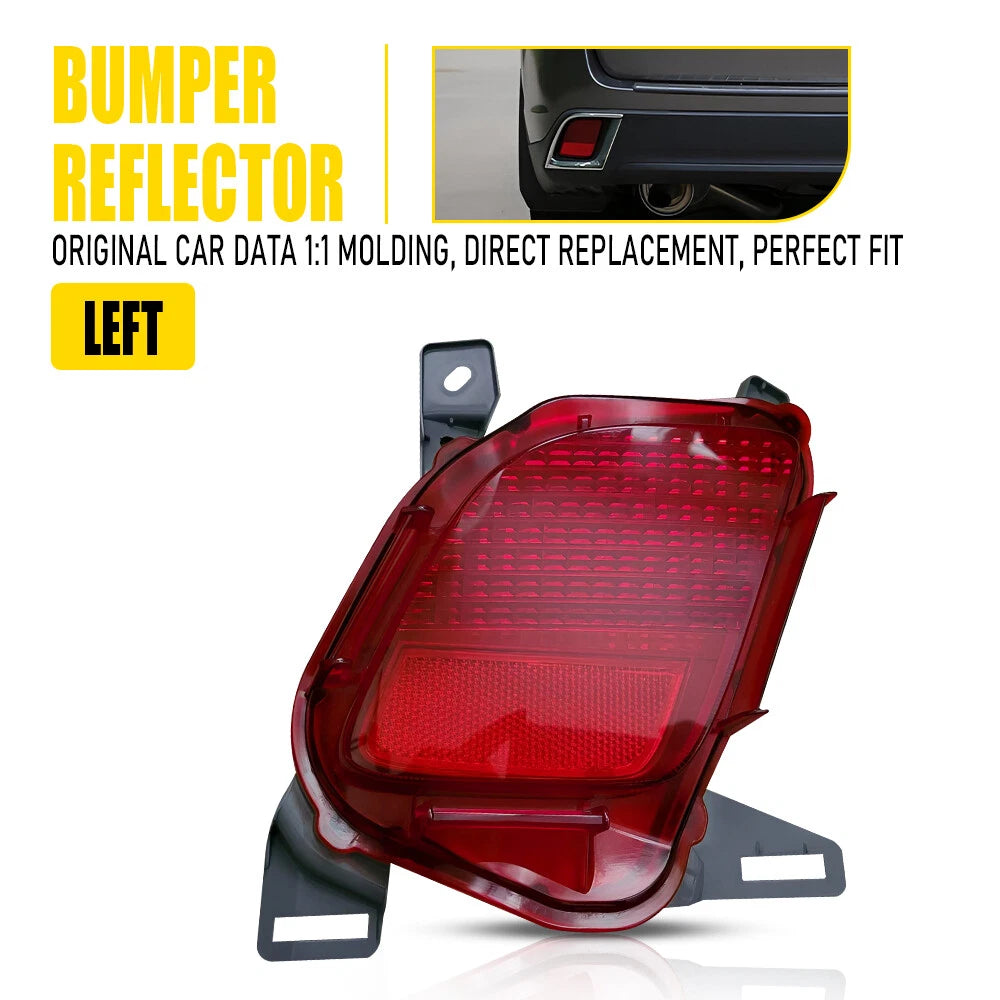 Bumper Reflector for Toyota Highlander (2014–2019) Rear Driver Side
