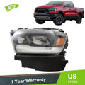 Headlight Assembly for Dodge RAM 1500 (2019–2023) Left Driver Side LED DRL