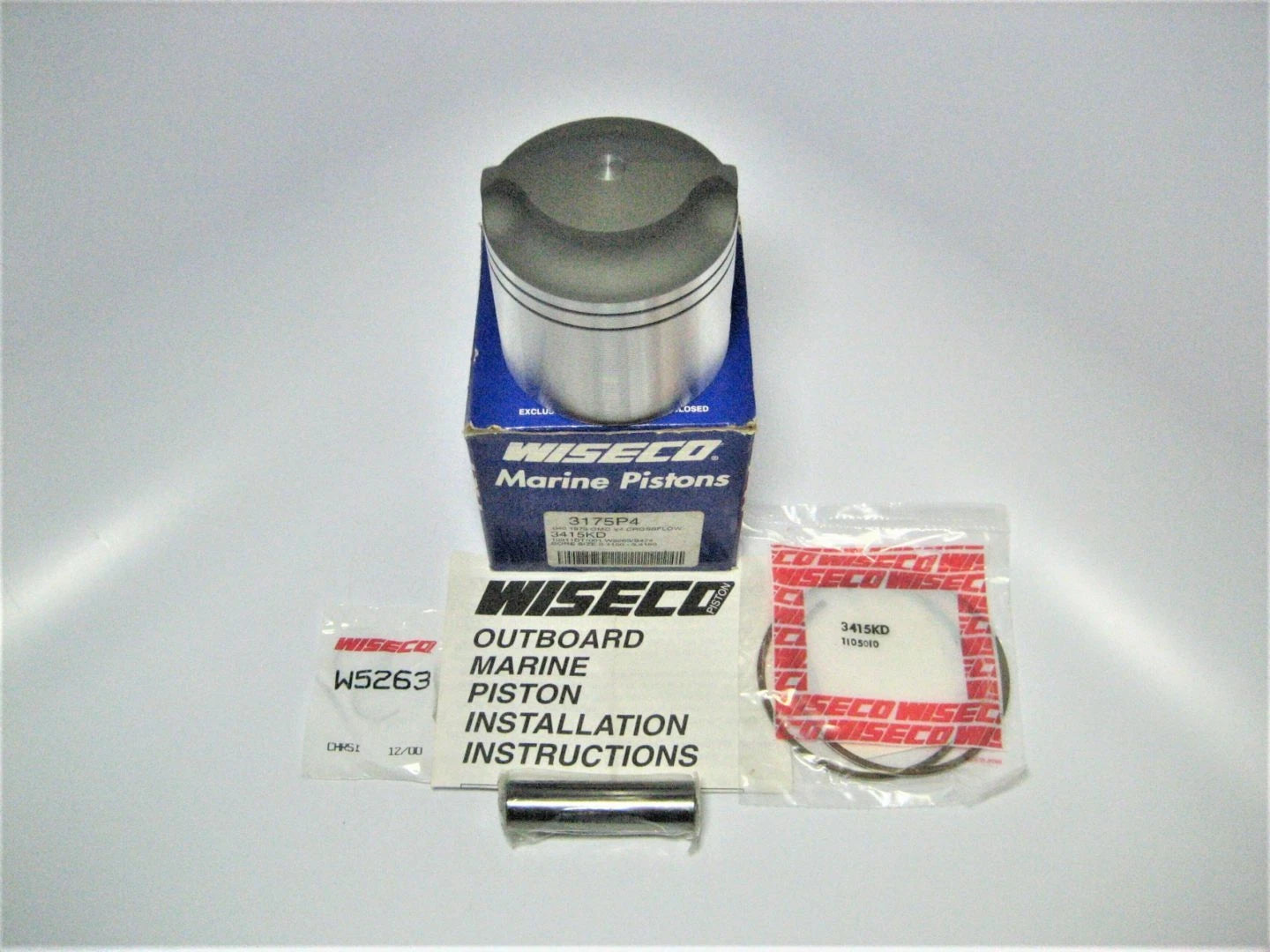 Wiseco Piston Kit 3175P4 for OMC Crossflow V4 (1973)