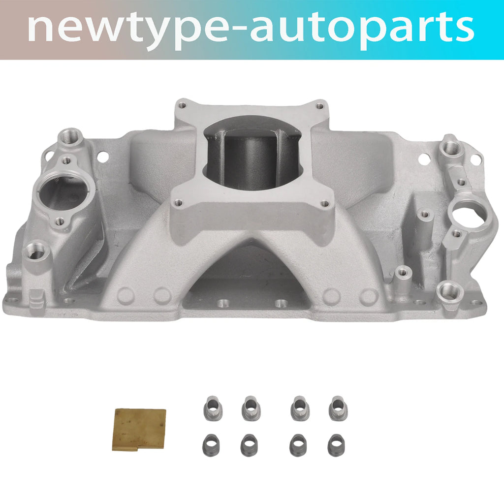 High Rise Single Plane Intake Manifold for Small Block Chevy SBC 350 400 (1957–1995)