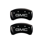 Front Rear Black Caliper Covers for 2015-2020 GMC Canyon by MGP