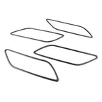 Carbon Fiber Inner Door Handle Frame Cover Trim for Audi A3 S3 (2014-2018)