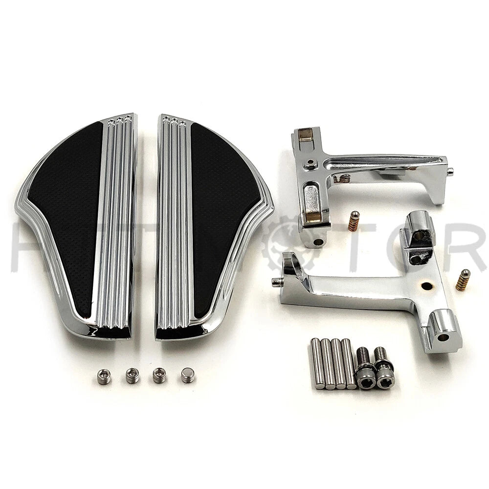 Defiance Passenger Floorboard Mount Bracket Kit for Harley Touring (1993–2008)