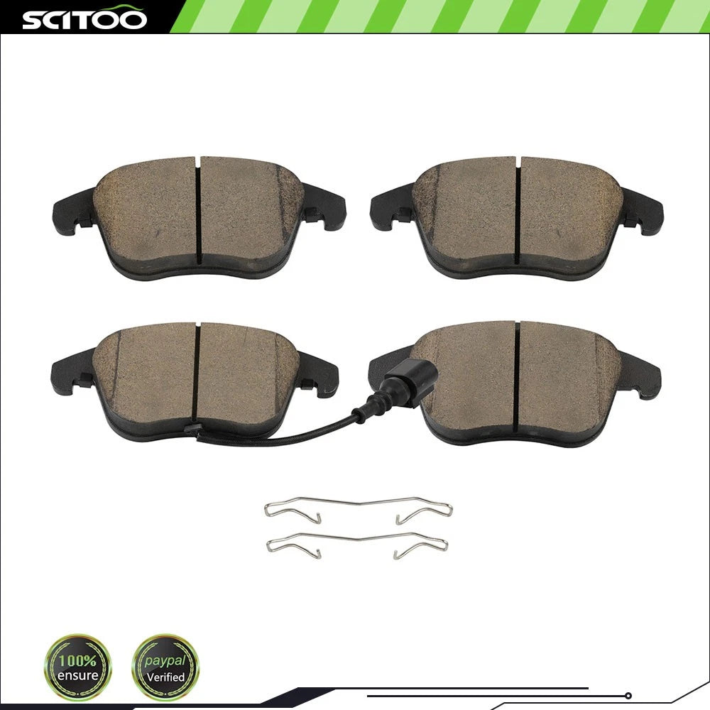 Front Ceramic Brake Pads for Audi Q3 (2015–2018) & VW Tiguan (2009–2017)