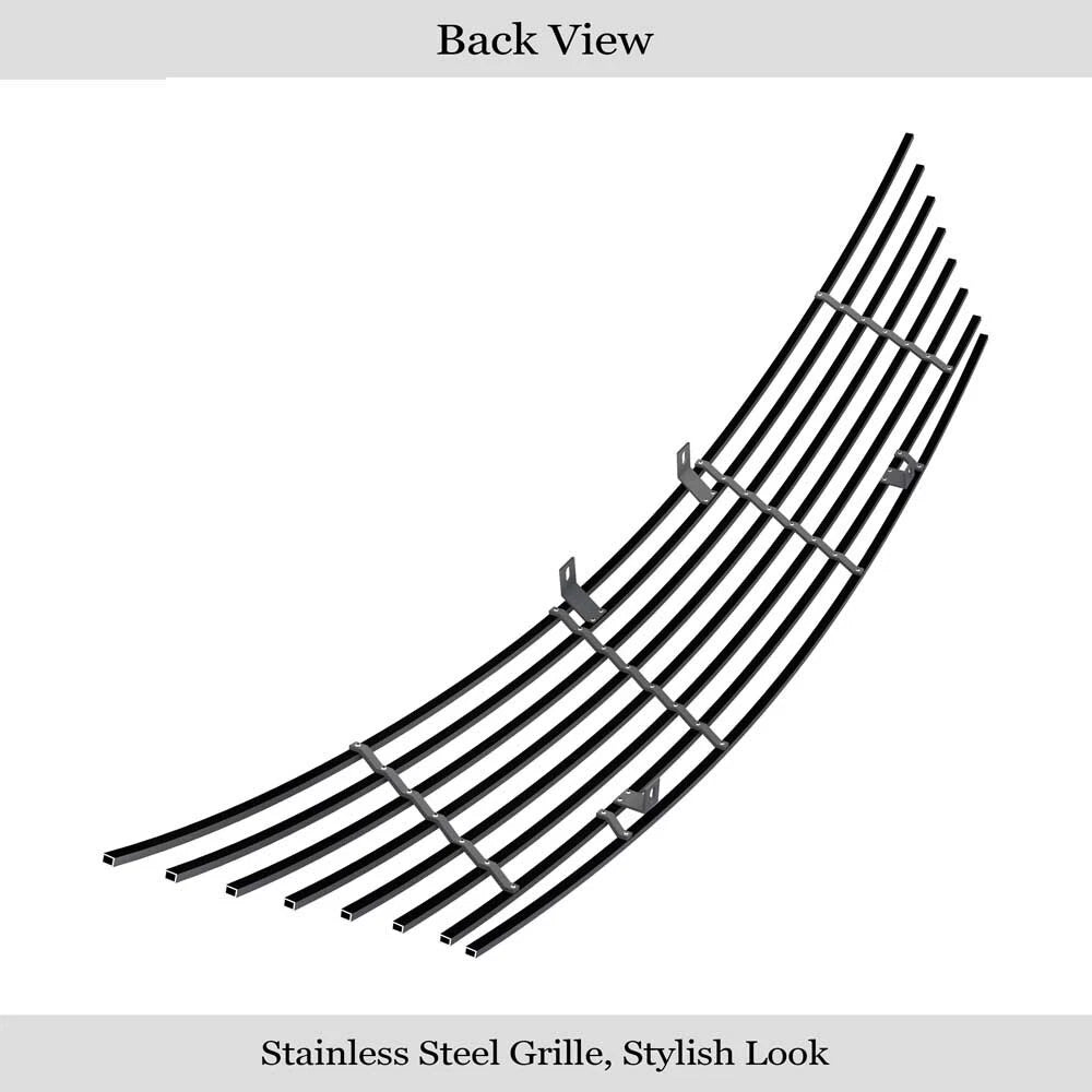 Stainless Black Billet Grille Insert for Nissan Versa (2007-2011)