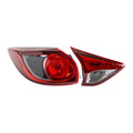 Set of 2 TYC Inner Outer Tail Light Assembly for Mazda CX-5 (2013–2016)