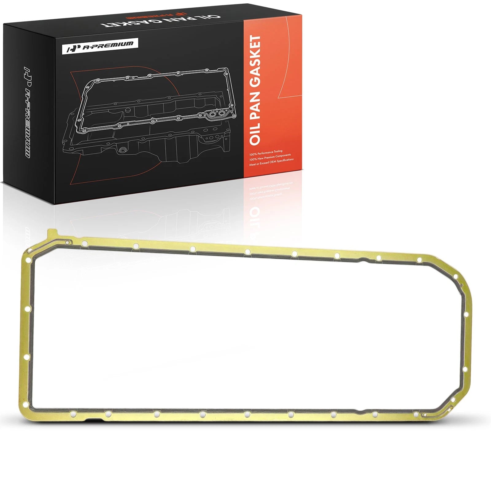 Engine Oil Pan Gasket for BMW 320i 325i 328i 330i 525i 528i 530i M3 (2000–2013)