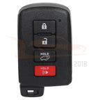 2X Key Entry Remote Fob for Toyota RAV4 (2013–2018) 4 Buttons