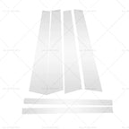 6X Chrome Window Trim Covers for Cadillac Deville/DTS (2000–2011)
