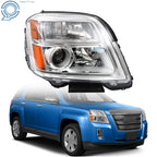 Headlight Assembly for GMC Terrain (2010-2015) with Halogen Bulb, Chrome