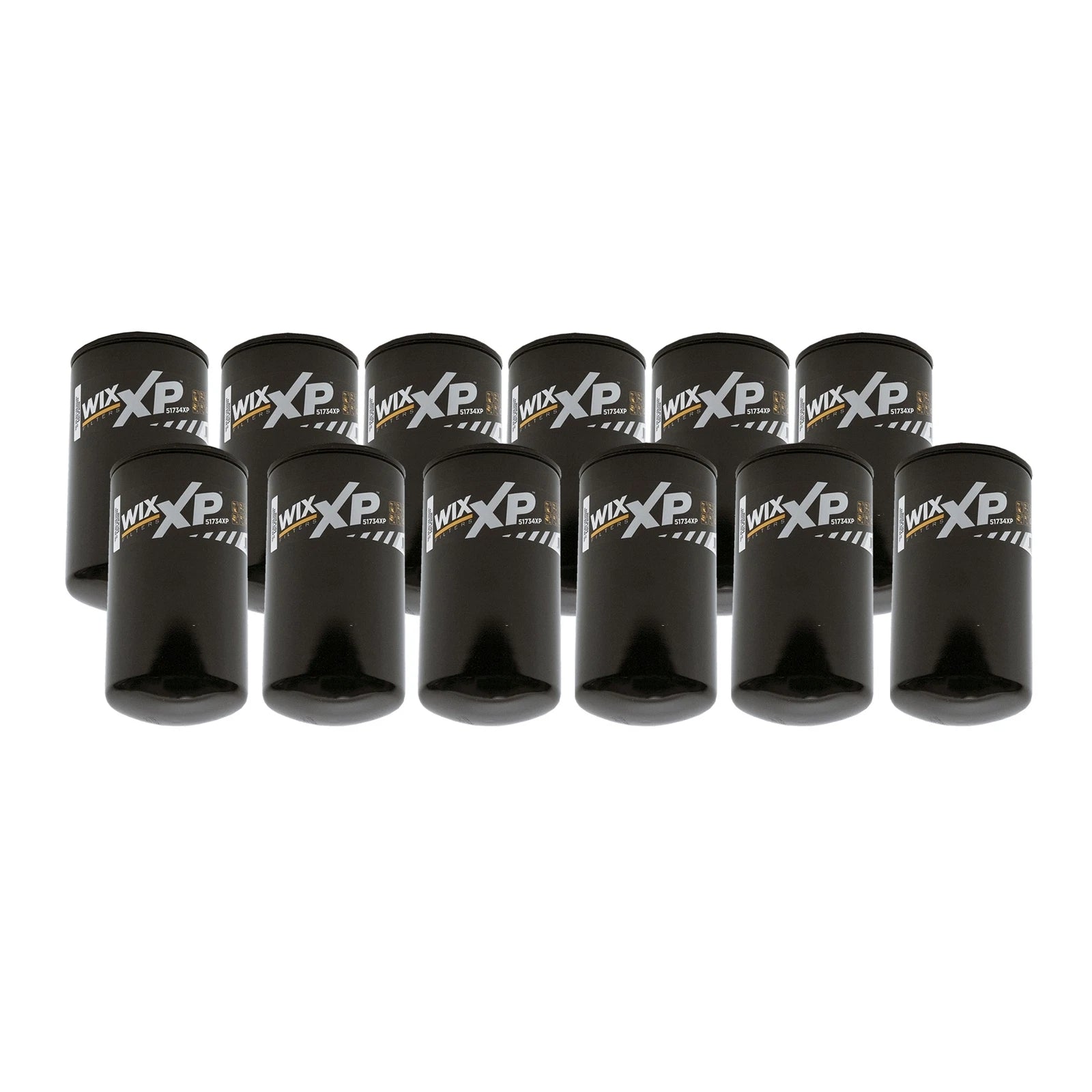 Set of 12 Wix XP Engine Oil Filters for Ford 7.3L V8 Turbo Diesel