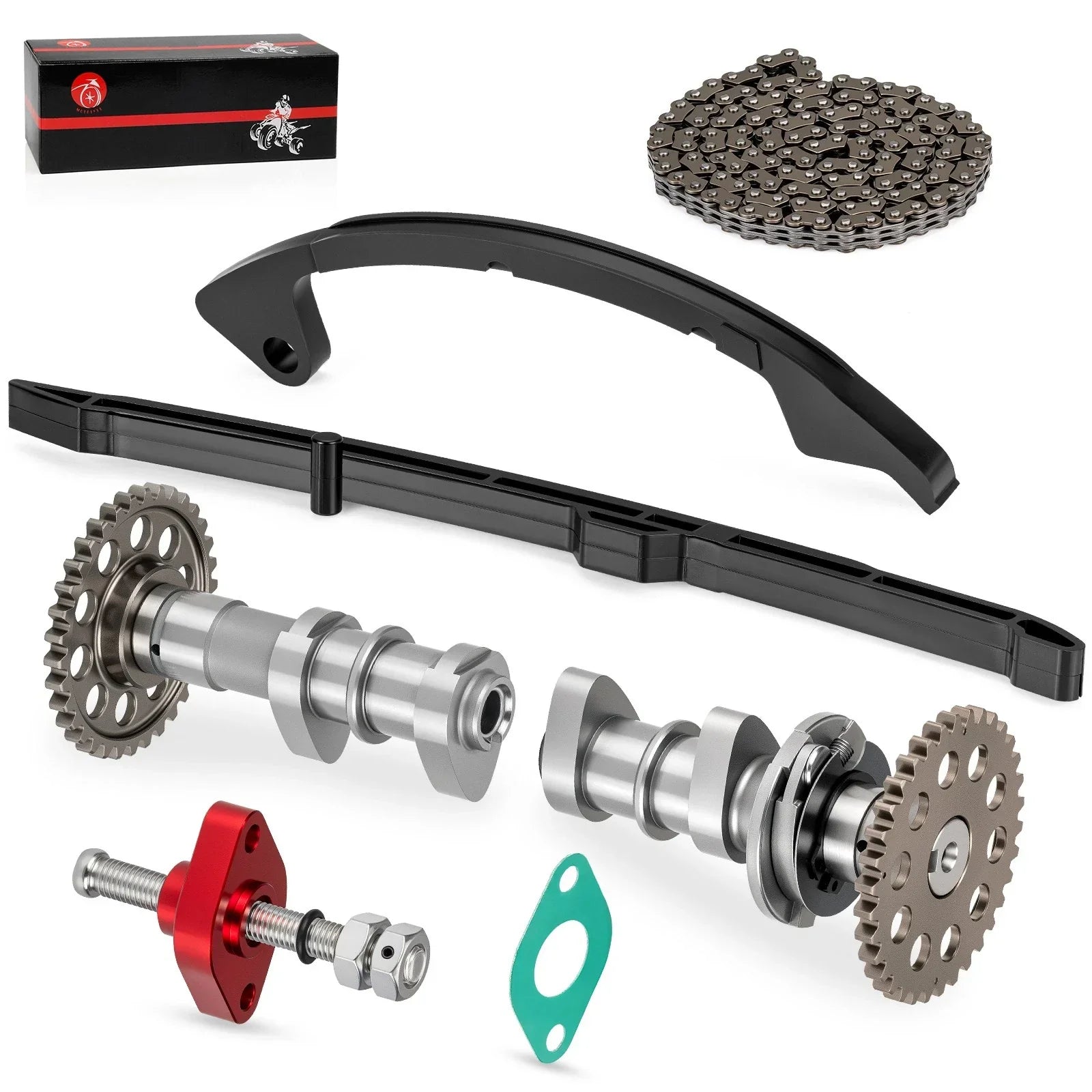 Intake/Exhaust Camshaft w/ Guides Tensioner for Suzuki Z400 (2003–2009)
