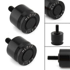 2X Seat Bolt Aluminum Anodized Black for Harley Dyna Softail Sportster Road King Glide