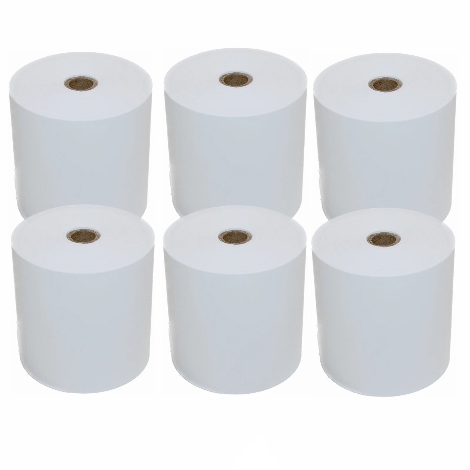 Set of 12 Thermal Paper Rolls for POS Cash Register (80x80mm)