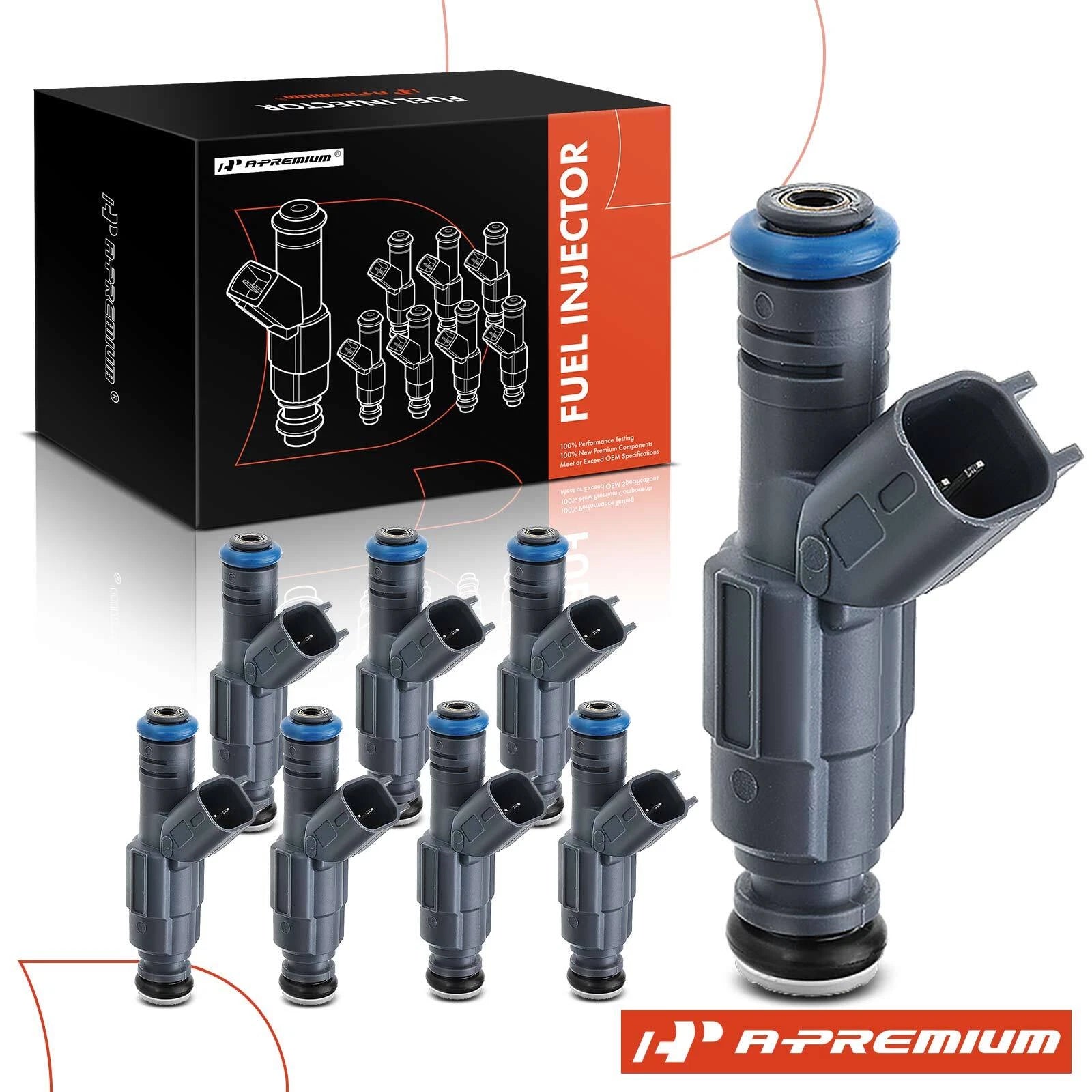 8x Fuel Injector for Ford Crown Victoria (2001–2004)