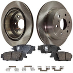 Rear Brake Disc and Pad Kit for GMC Yukon, Sierra 1500 (2007–2020)