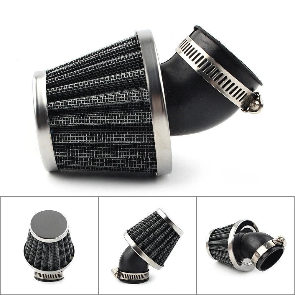 38mm Bent Neck Air Filter for GY6 Moped Scooter (Dirt Pit Bike ATV Quad)