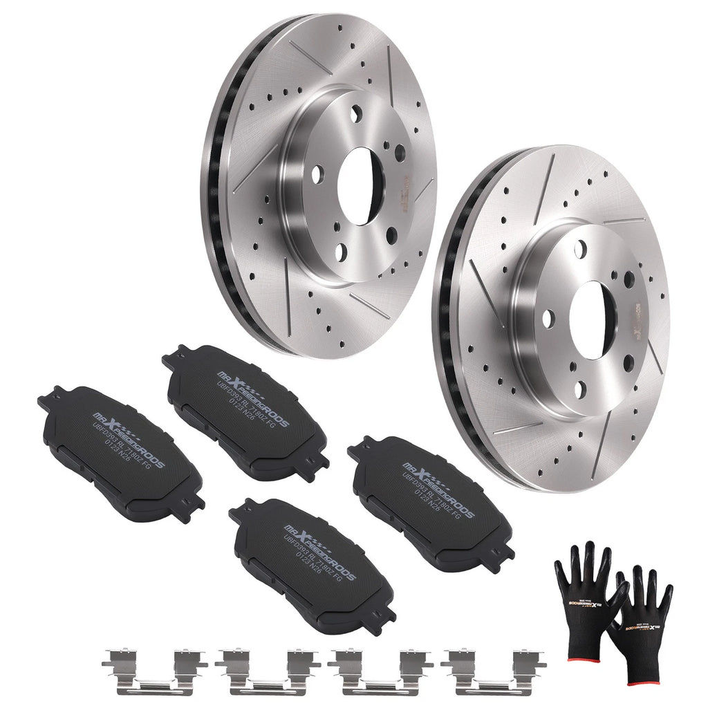 Front Brake Rotors and Pads Kit for Toyota Camry (2002–2006) S31050