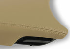 Leather Console Lid Armrest Cover for Hyundai Azera (2012–2017) Beige