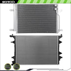 Radiator and A/C Condenser Kit for Volkswagen Jetta (2013–2015)