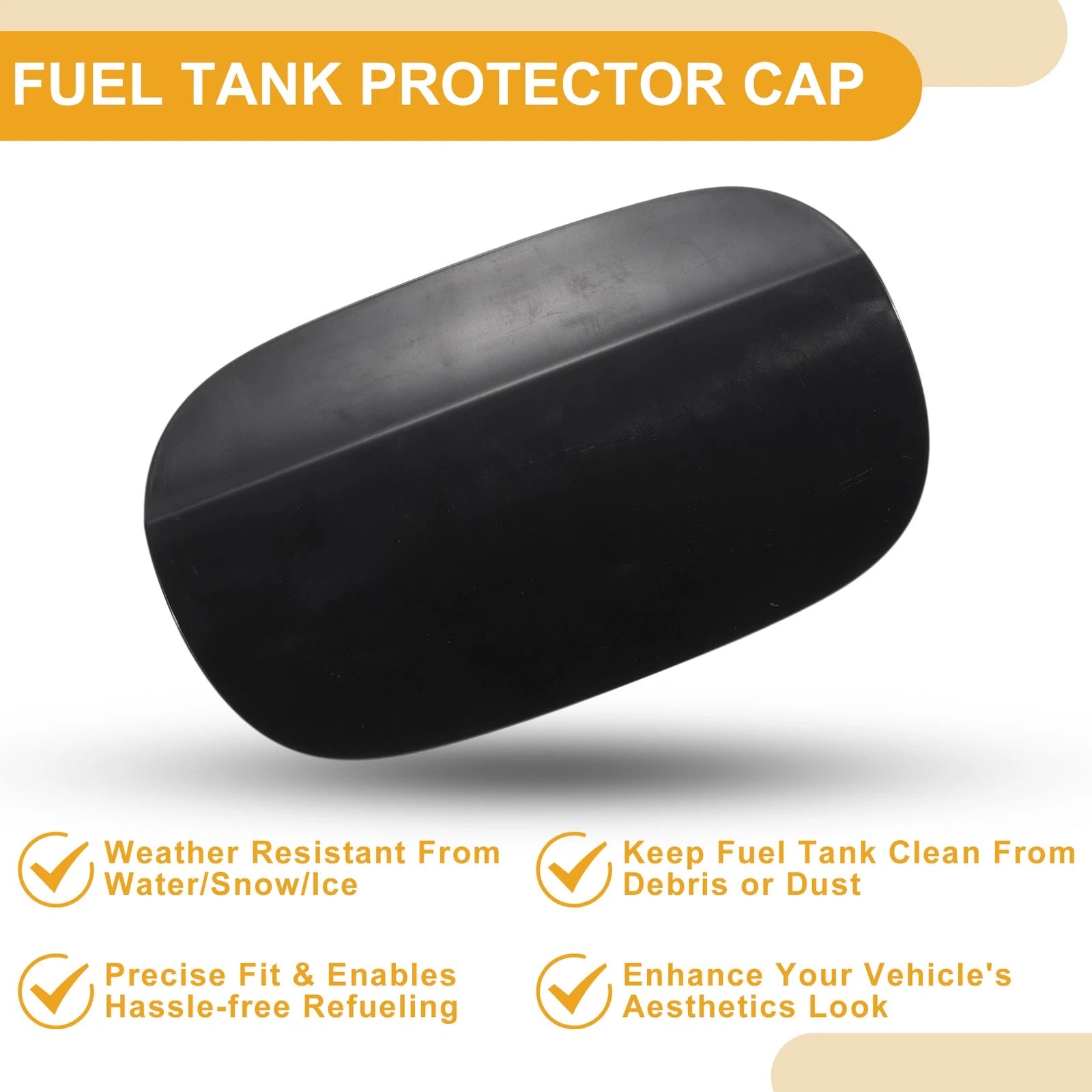 Fuel Tank Door Cap for Mercedes-Benz E200 (2015–2019) Clip Type No.A2056304404