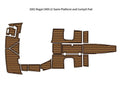 EVA Foam Teak Decking Flooring Mat for Regal 1900 LE (2001)