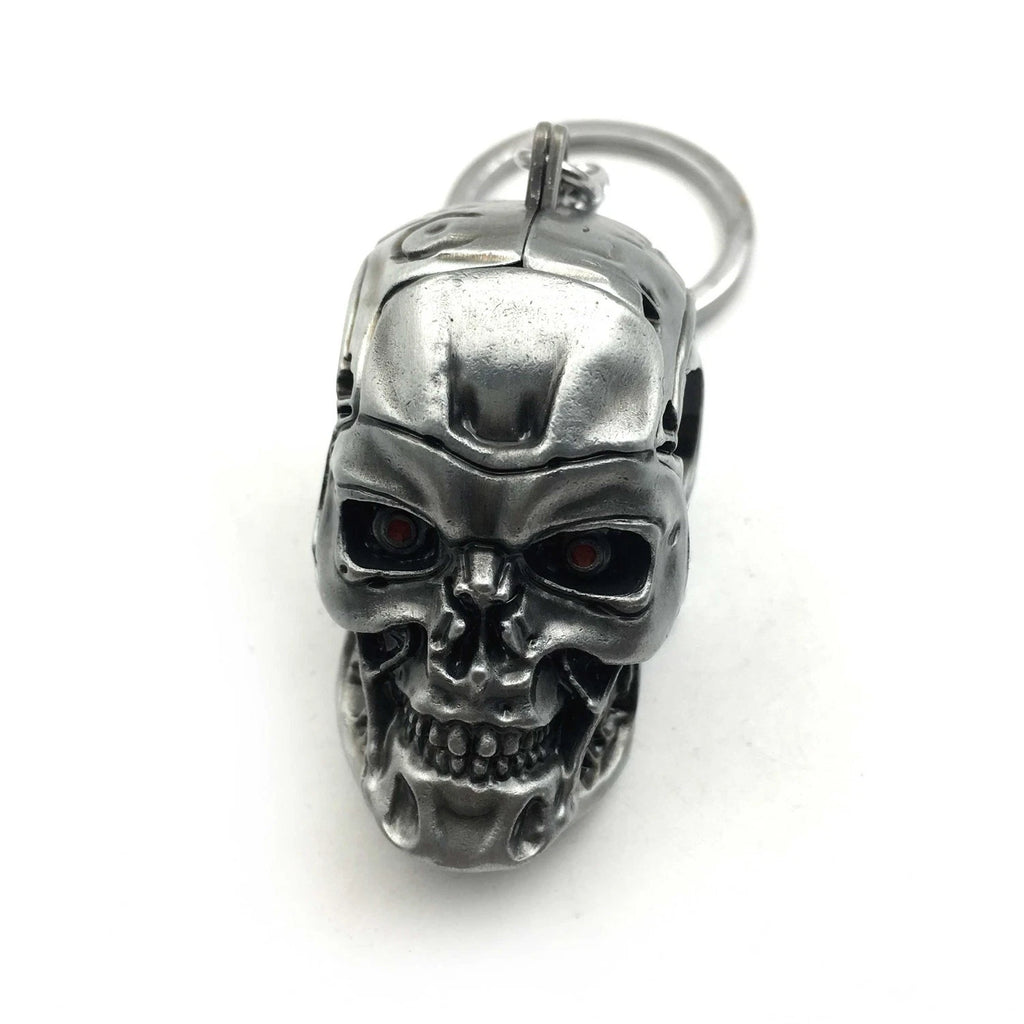 Skull Key Chain Ring for Motorcycle Bicycle (Universal Fit)