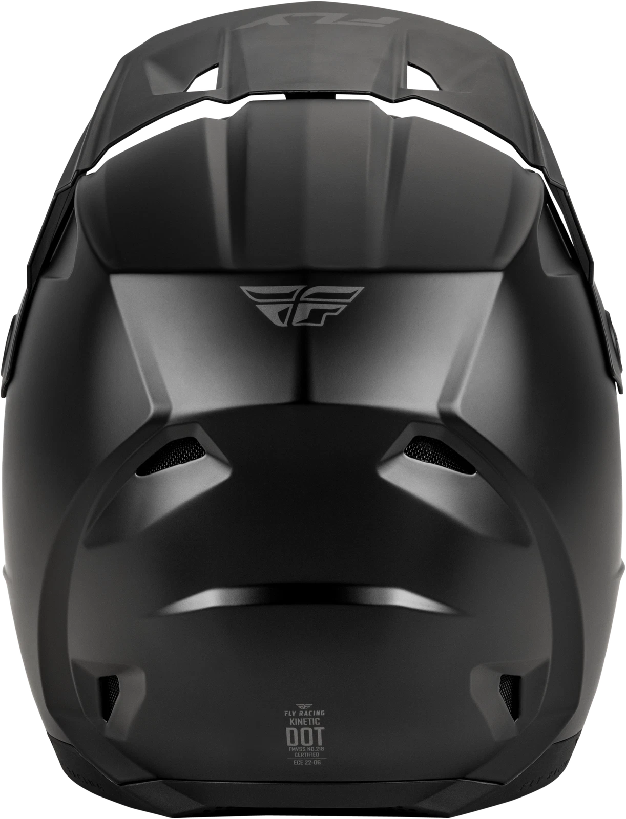 Fly Racing Kinetic Solid Helmet for Offroad (Medium, Matte Black)