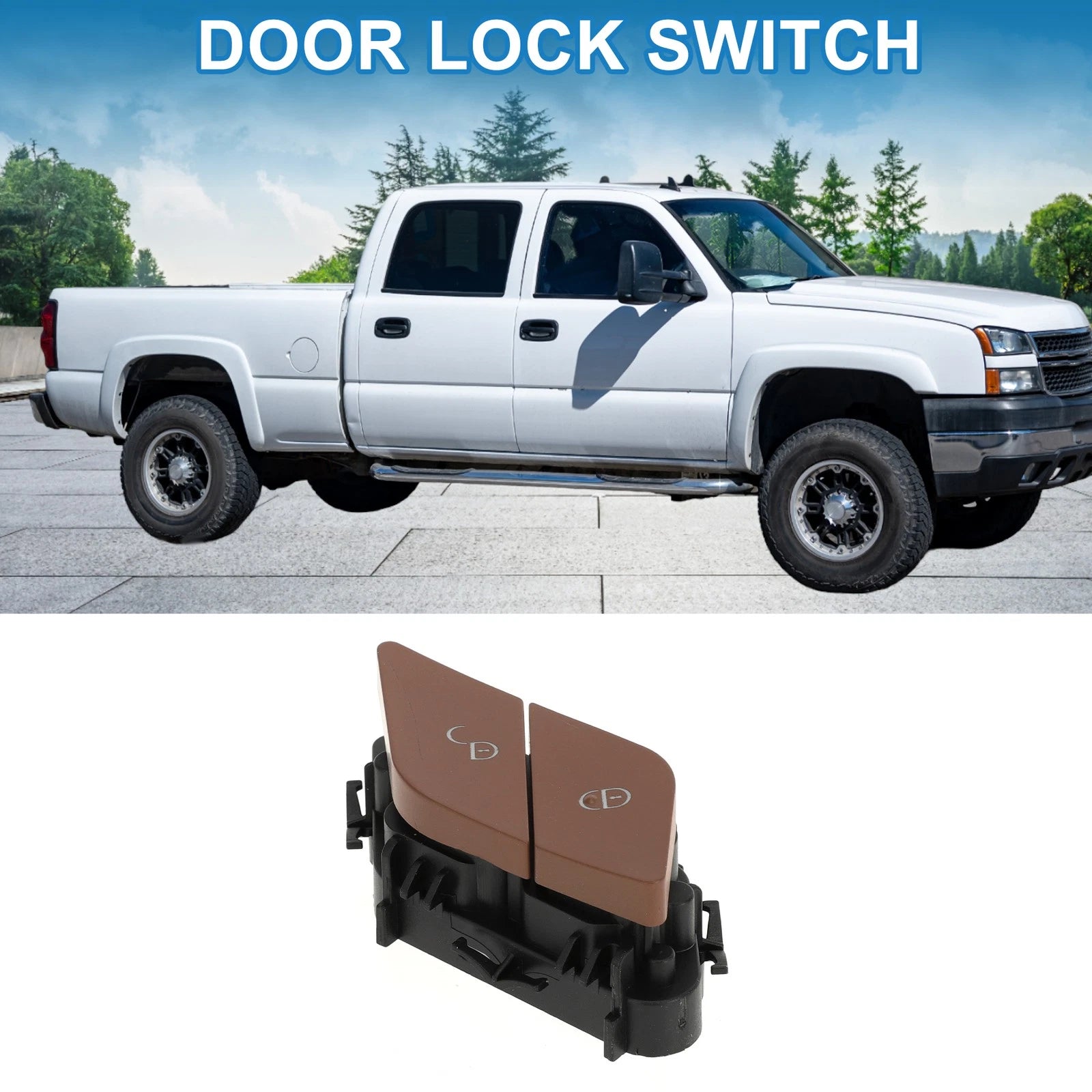 Car Door Lock Switch No. 2139059603 for Mercedes-Benz AMG GT 63 S (2019–2021)