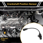 1 Pc Crankshaft Position Sensor No.714951 for Hyundai Accent (2003–2004)