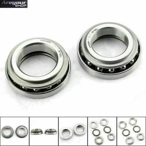 Steering Stem Bearing Seal Kit for Honda CRF50F CMX250 CB175K7 CB250 (Fits Models)